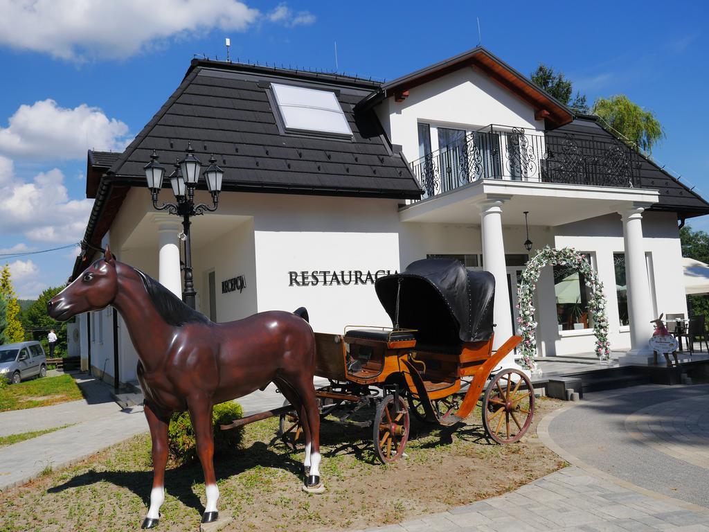 Dwór Wapowce Pokoje Gościnne Exterior foto